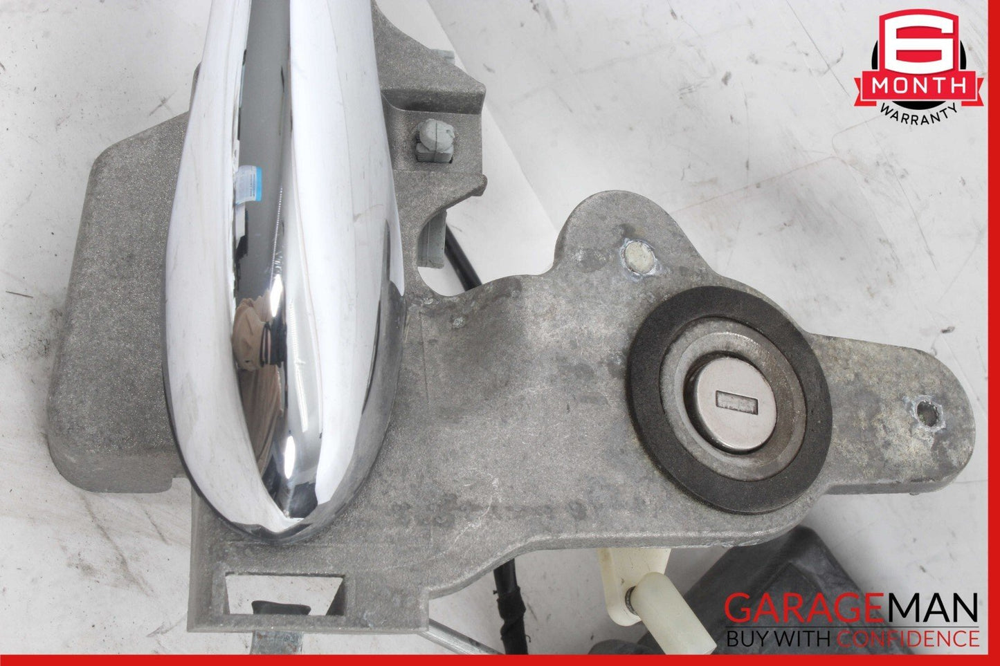 03-13 Maserati Quattroporte Front Right Exterior Door Handle w/ Lock Latch OEM