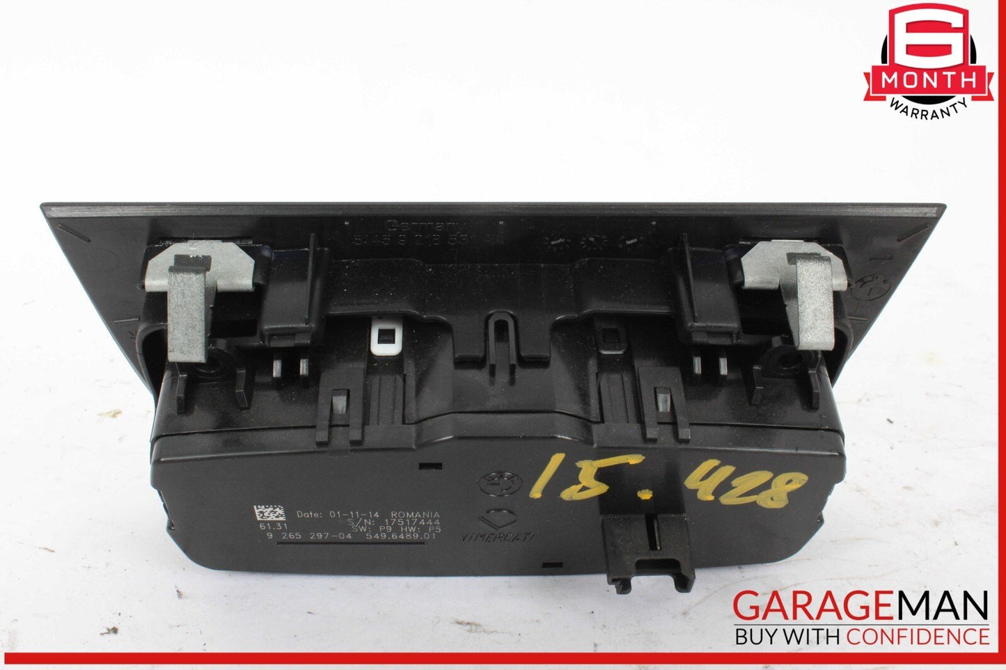 14-16 BMW 428i 435i Head Light Fog Light Lamp Switch Control Unit 9265297 OEM