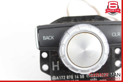 12-16 Mercedes R172 SLK250 Console Head Unit Controller Knob Multi Switch OEM