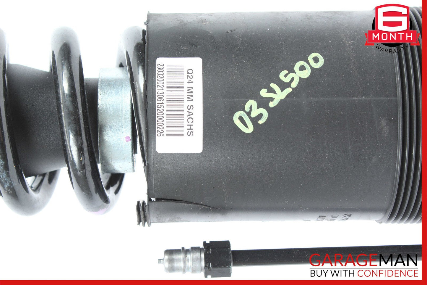 03-06 Mercedes R230 SL500 SL600 Rear Left Hydraulic Shock Strut Absorber OEM