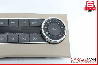 12-14 Mercedes W204 C350 AC A/C Climate Temperature Heater Switch Control Beige