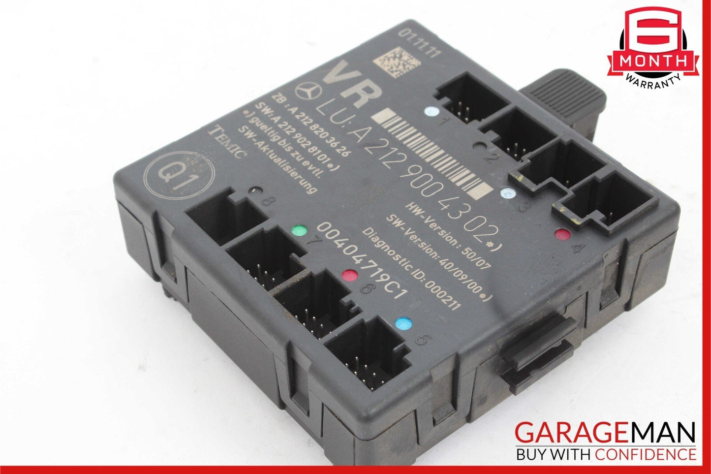 08-18 Mercedes CLS550 C250 C300 E350 Front Right Side Door Control Module Unit