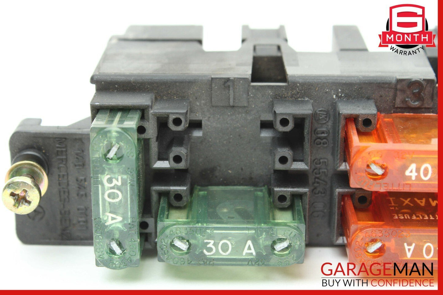 92-99 Mercedes W140 300SE 500SEL Under Hood Engine Fuse Relay Box Control Module
