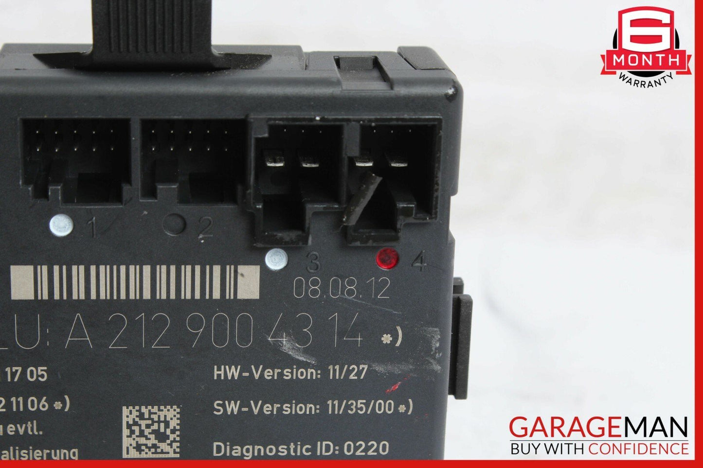 08-14 Mercedes W204 C250 C300 C350 Front Right Side Door Control Module Unit