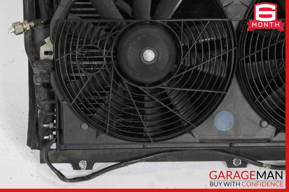 90-93 Mercedes R129 500SL AC A/C Condenser Radiator Cooling Fan Shroud Motor