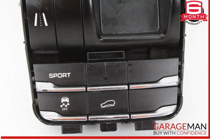 11-14 Porsche Cayenne 958 AWD Suspension Mode Selector Switch Panel OEM