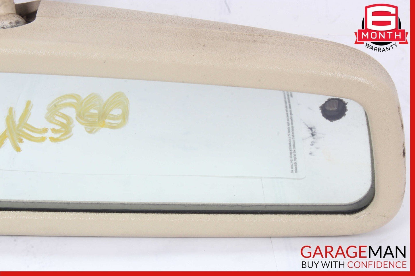 03-09 Mercedes W209 CLK500 Convertible Interior Rear View Mirror Beige 209810181
