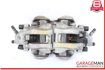 10-18 Mercedes W212 E350 Rear Left & Right Side Brake Caliper Calipers Set OEM