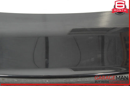 12-18 Audi A6 Rear Trunk Lid Deck Shell Panel Black OEM