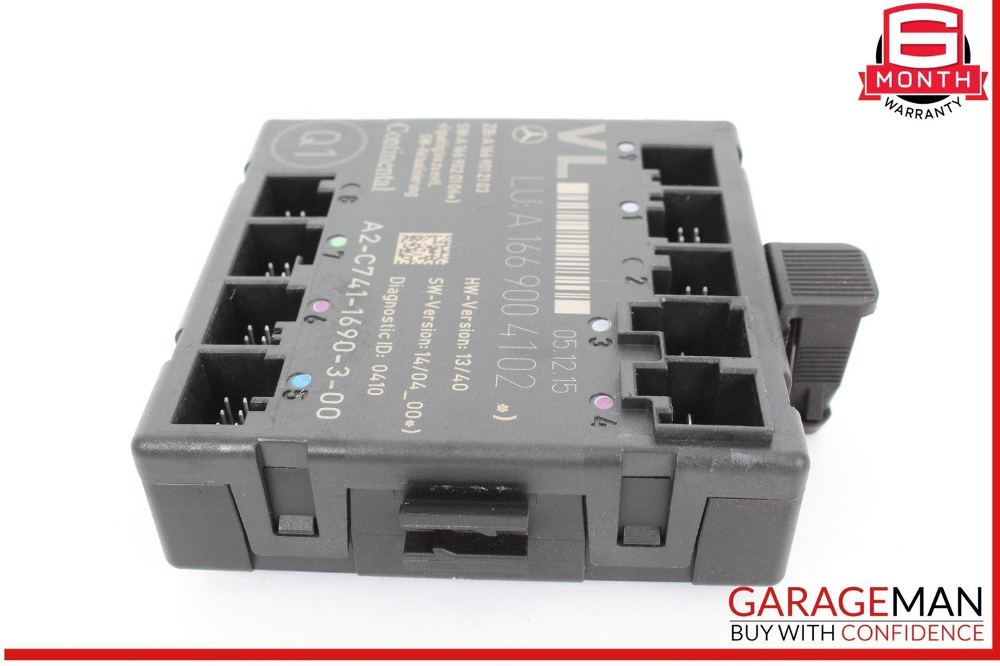 12-20 Mercedes W117 CLA250 Front Left Driver Side Door Control Module Unit OEM