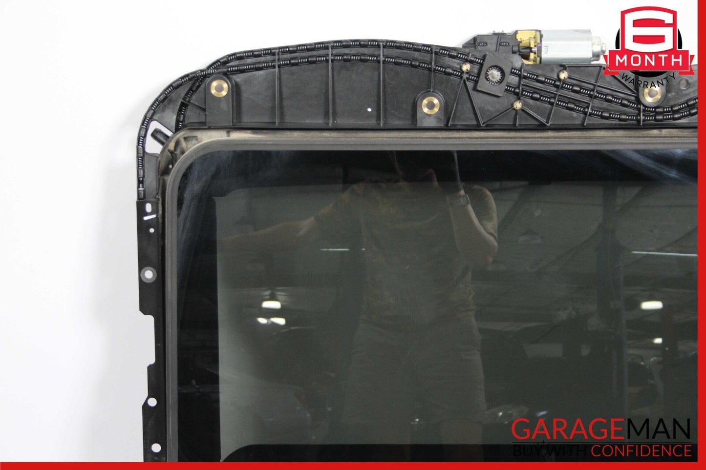 14-17 Maserati Ghibli M157 Upper Panoramic Sunroof Sliding Roof Rail Frame Glass