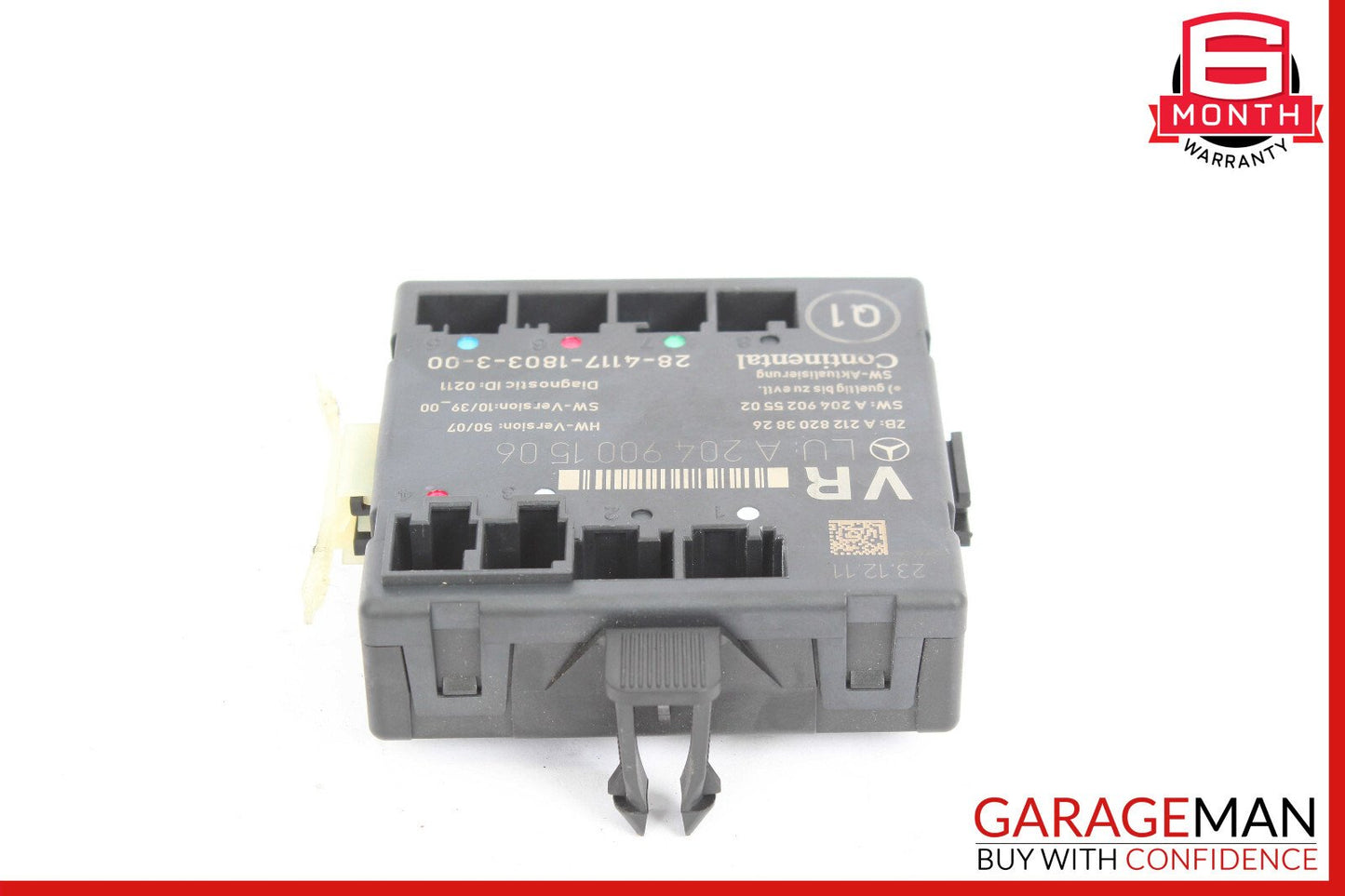 08-18 Mercedes W204 C250 C300 C350 Front Right Side Door Control Module Unit