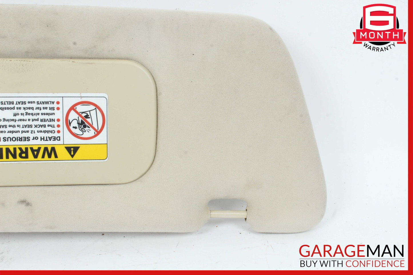 02-05 Mercedes W163 ML350 ML500 Right Side Sunvisor Shade Cover OEM