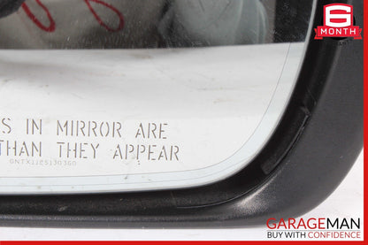 14-17 Maserati Ghibli Front Right Side Mirror Door Rear View Black OEM