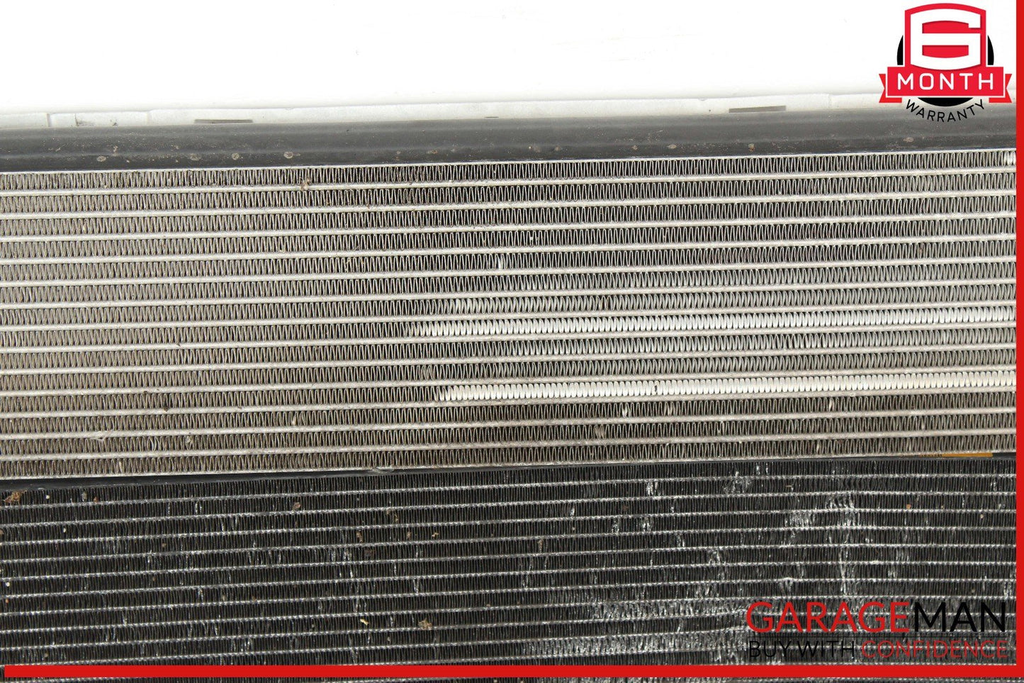 03-06 Porsche Cayenne 955 Engine Motor Cooling Radiator AC A/C Condenser Assy