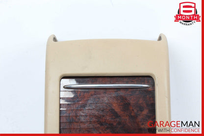 07-14 Mercedes W216 CL550 CL63 AMG Rear Center Console Storage Compartment Assy
