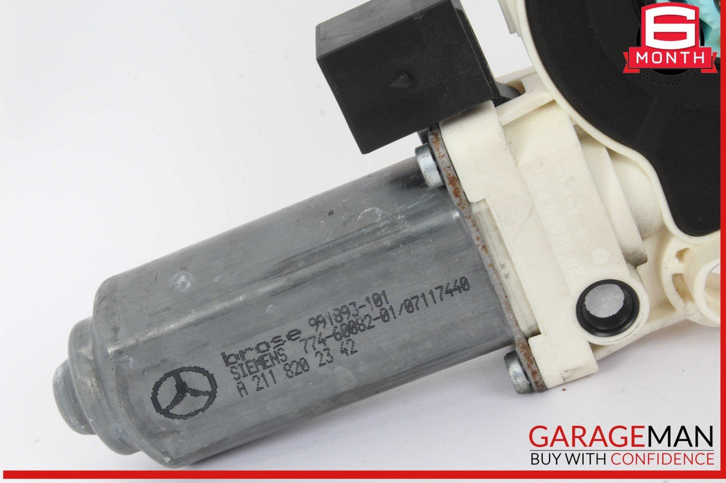 03-09 Mercedes W211 E350 E550 E63 Rear Left Door Window Regulator Motor Unit OEM