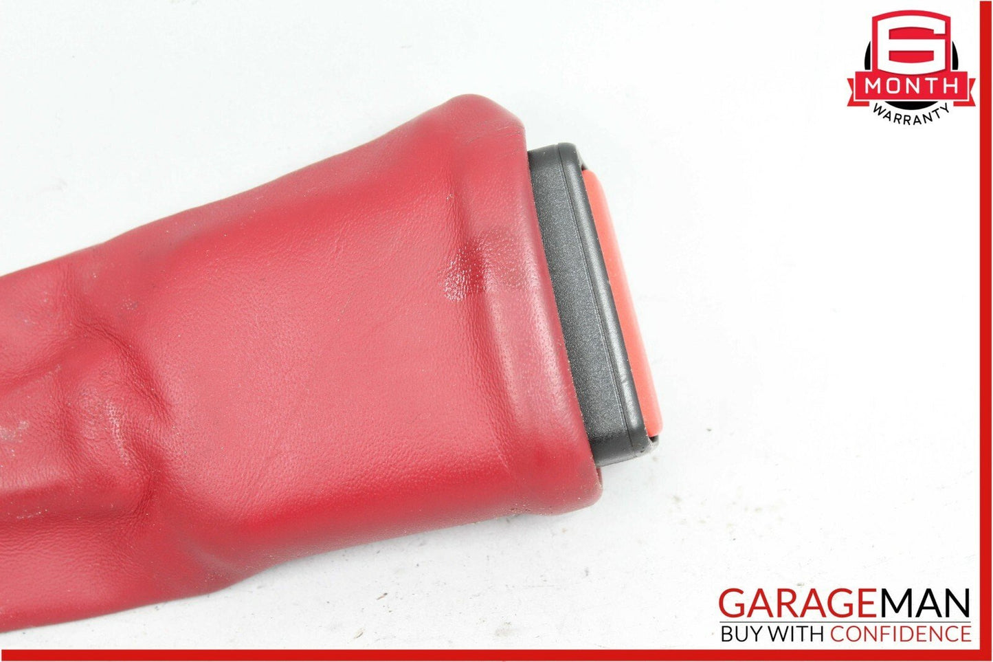 14-18 Maserati Quattroporte Rear Left Seat Belt Seatbelt Receiver Buckle Red OEM