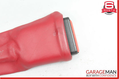 14-18 Maserati Quattroporte Rear Left Seat Belt Seatbelt Receiver Buckle Red OEM