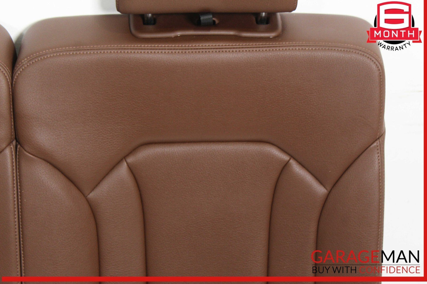 17-19 Audi Q7 Rear 3rd Row Upper Seat Bench Cushion Cover OEM