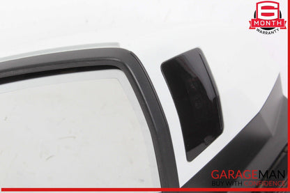 17-19 Audi Q7 Front Left Driver Side Door Rear View Mirror White 4M1857409AG OEM