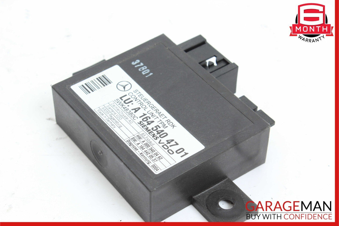06-13 Mercedes W211 E350 ML350 R350 TPMS Tire Pressure Control 1645403762 OEM