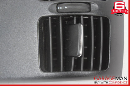 08-17 Mercedes W204 C250 E350 Rear Center Console AC Air Vent Trim Black OEM