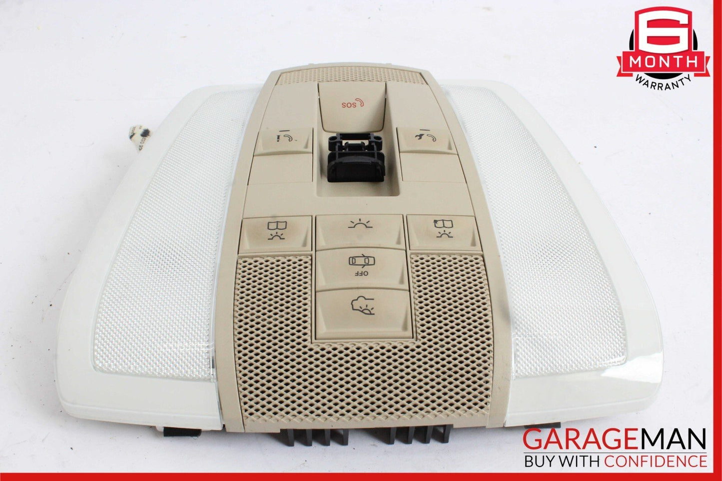 11-14 Mercede W204 C250 C350 Front Overhead Dome Light Lamp Assembly Beige