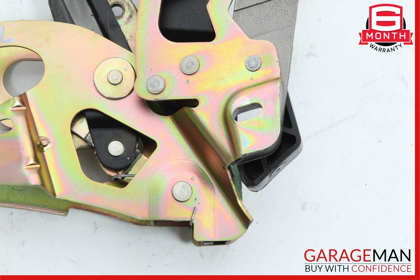 03-12 Mercedes R230 SL500 SL55 AMG Left Side Trunk Lock Frame Cylinder OEM