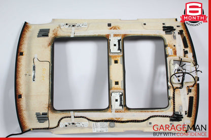 07-09 Mercedes W221 S600 Roof Headliner Pillar Trim Assembly Suede Alcantara OEM