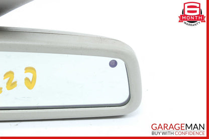 01-09 Mercedes CLK350 C240 C320 CLK320 Interior Rear View Mirror Gray OEM