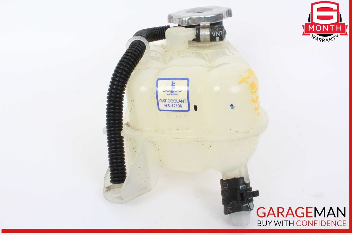 12-19 Fiat 500E Water Coolant Expansion Tank Reservoir 52126409AB OEM
