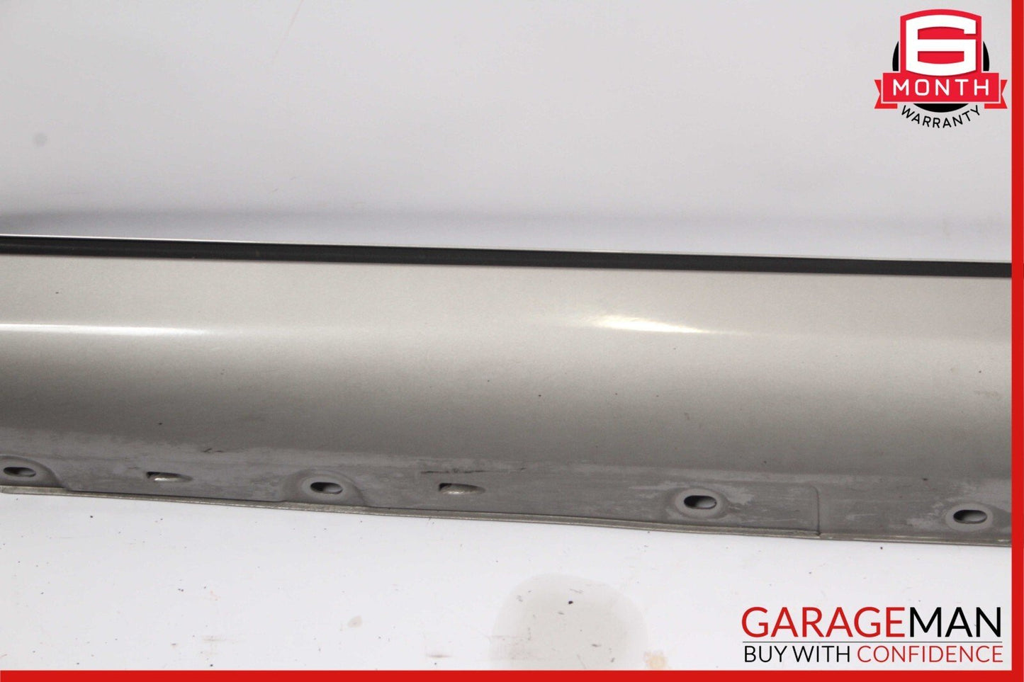01-07 Mercedes W203 C230 Base Left Side Skirt Rocker Panel Cubanite Silver