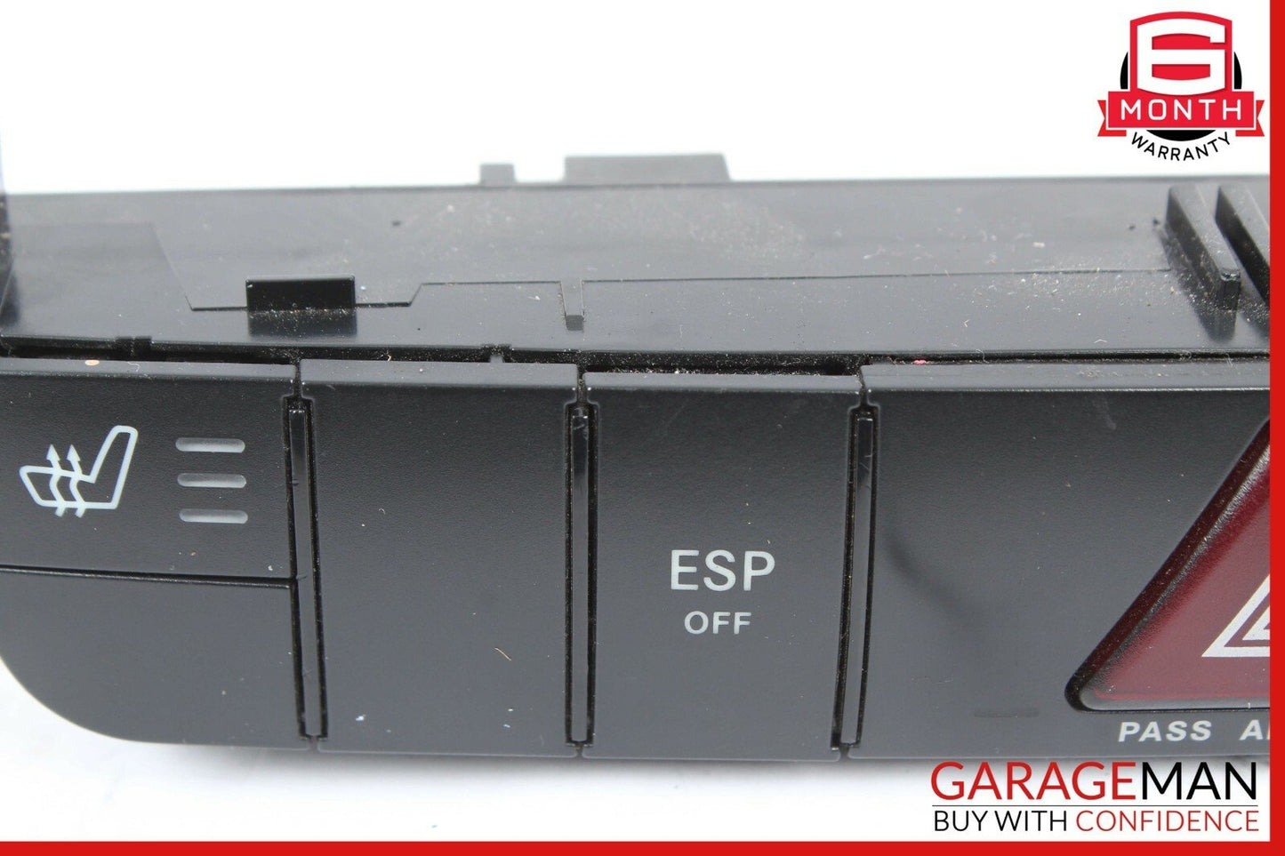 06-11 Mercedes W164 ML350 Dash Hazard Heated Seats ESP Control Panel OEM