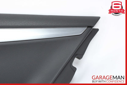 08-14 Mercedes W204 C300 C250 C350 Rear Right Interior Door Panel Black OEM