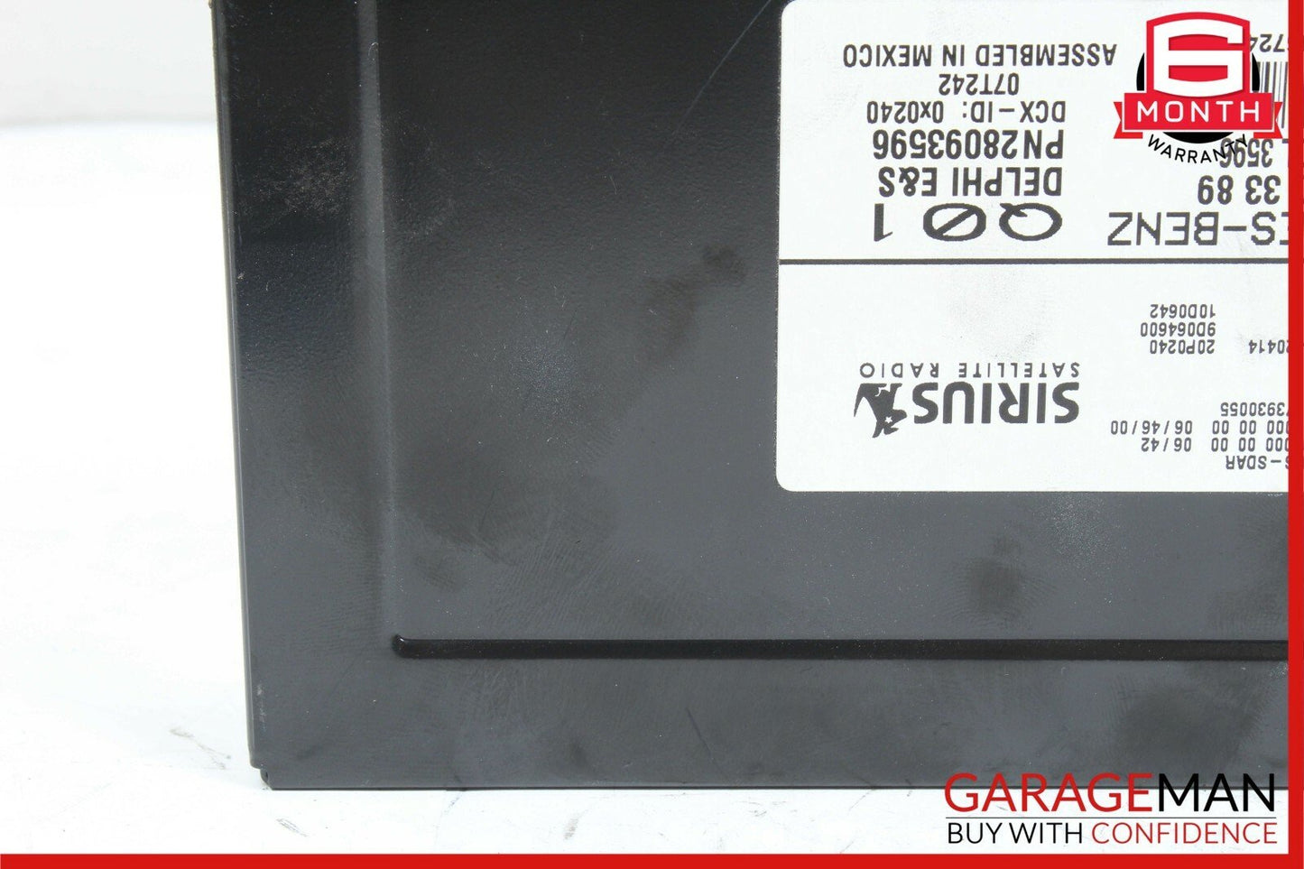Mercedes W211 E350 GL450 ML350 R320 Sirius Satellite Radio Receiver Module OEM
