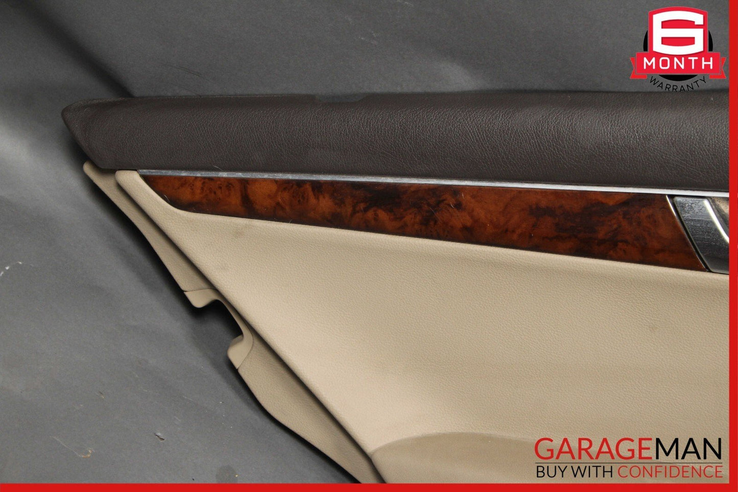 08-14 Mercedes W204 C300 C250 Rear Left Side Interior Door Panel Assembly Beige