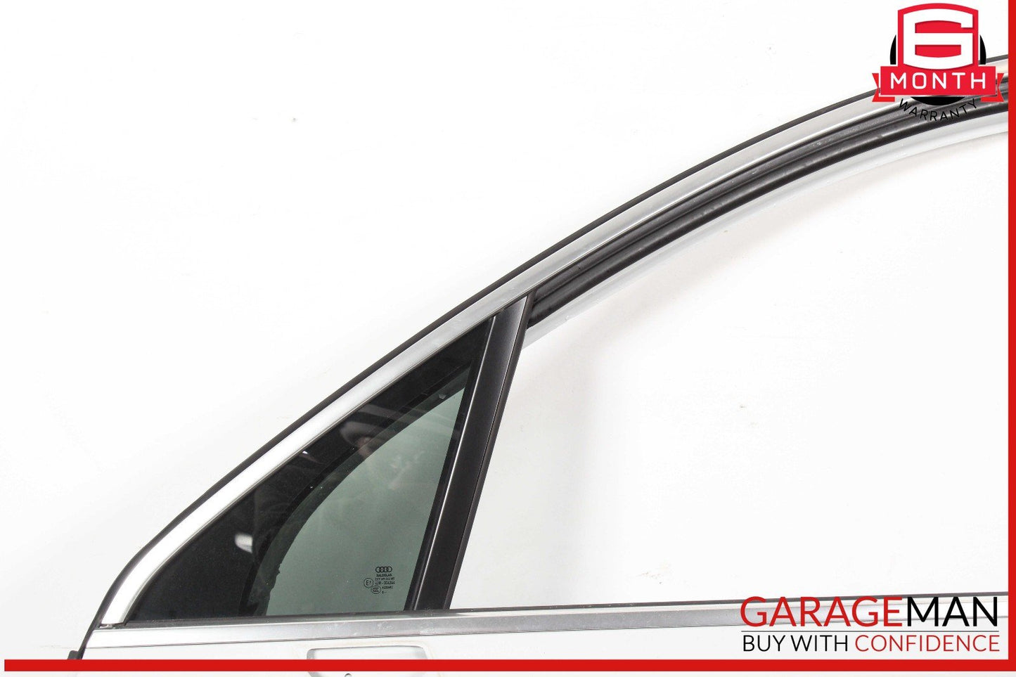 17-19 Audi Q7 Front Left Driver Side Door Shell White OEM