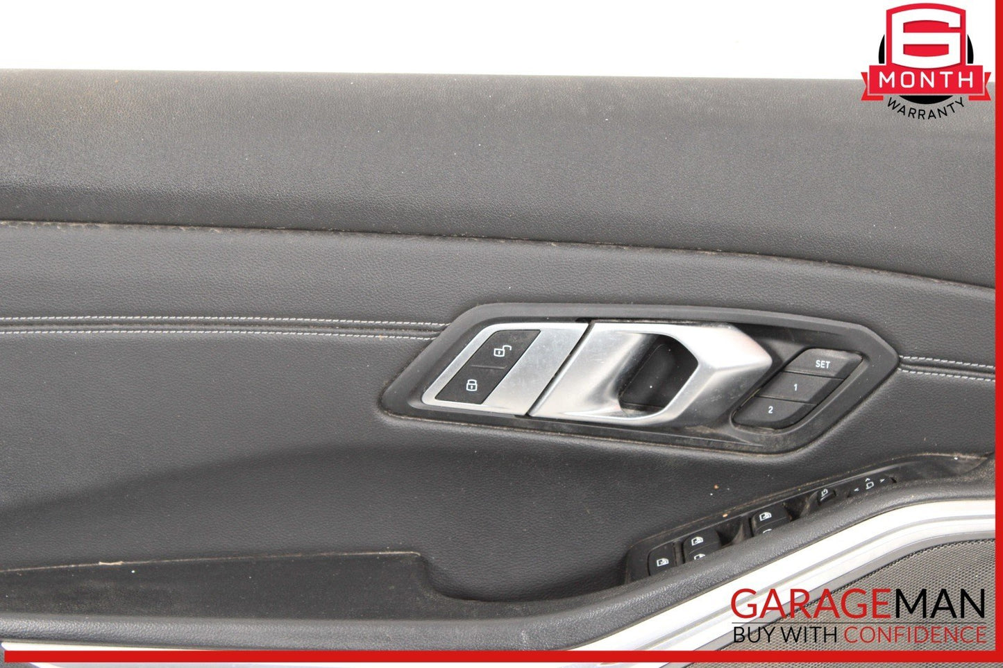 19-24 BMW M340i 330i G20 Front Left Driver Side Door Cover Panel Black OEM