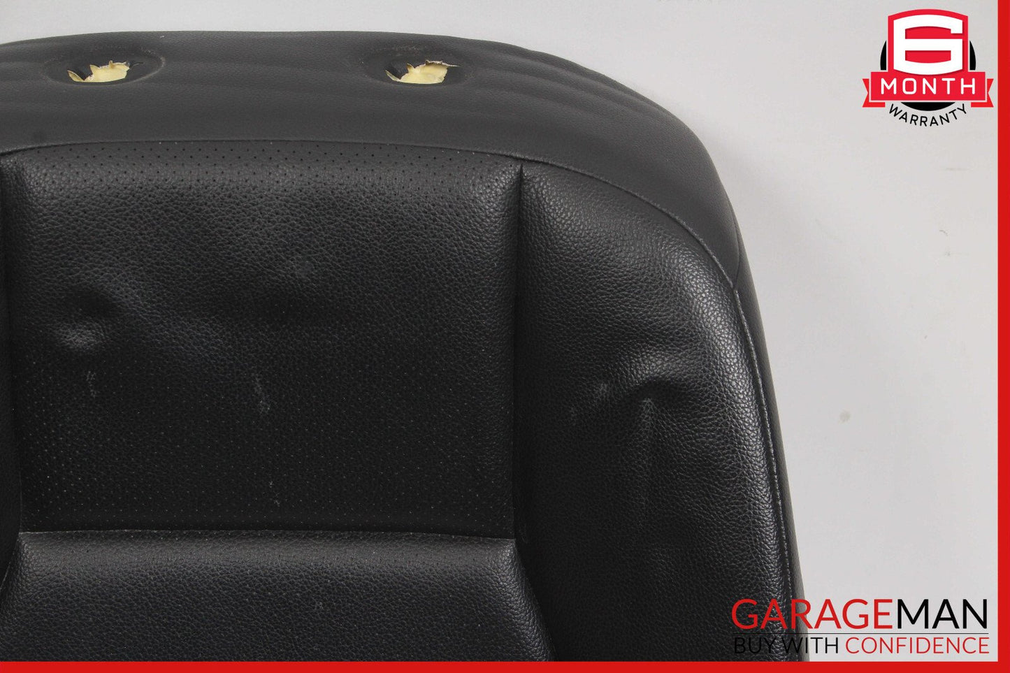 08-14 Mercedes W204 C250 Top Upper Seat Cushion Front Right Side Black OEM