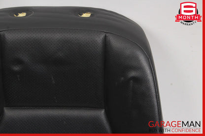 08-14 Mercedes W204 C250 Top Upper Seat Cushion Front Right Side Black OEM
