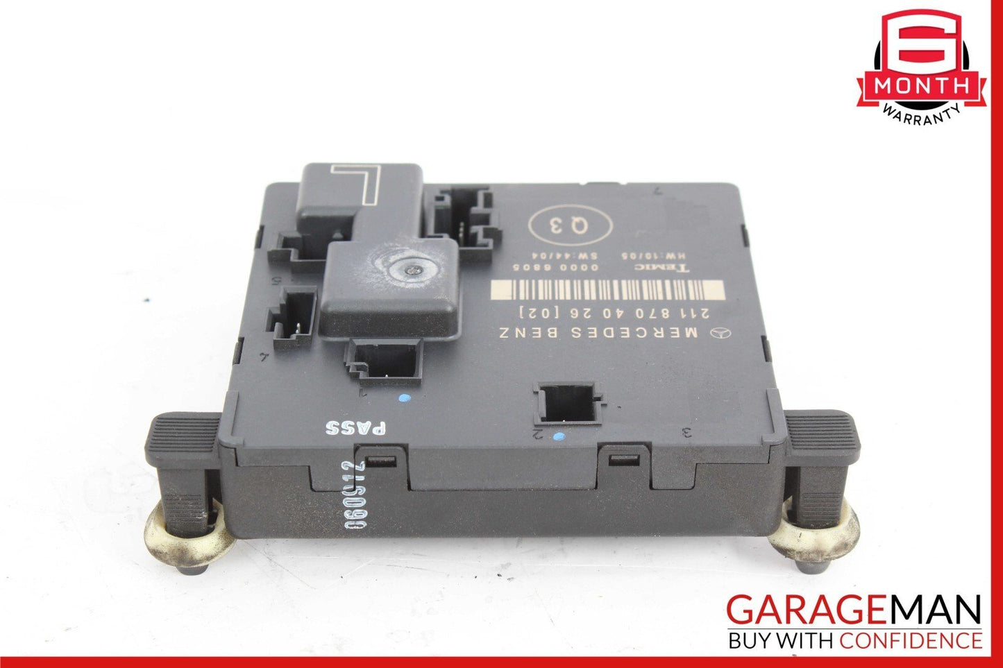 03-09 Mercedes W211 E550 E350 E63 AMG Rear Left Driver Door Controller Module