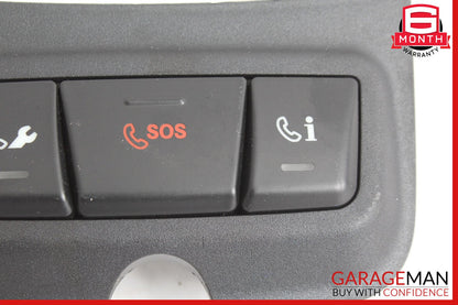 12-20 Mercedes R172 SLK250 C350 Overhead Emergency Panel Controller Switch Black
