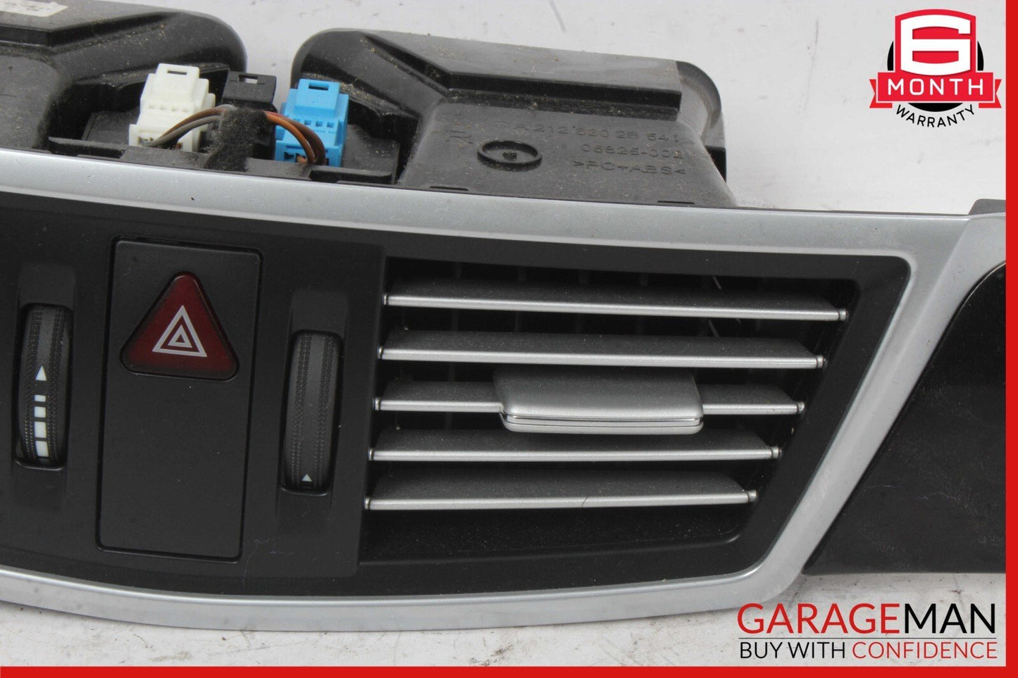 10-13 Mercedes W212 E550 Front Center Dash AC A/C Air Vent Grille Trim Assembly