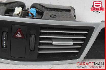 10-13 Mercedes W212 E550 Front Center Dash AC A/C Air Vent Grille Trim Assembly