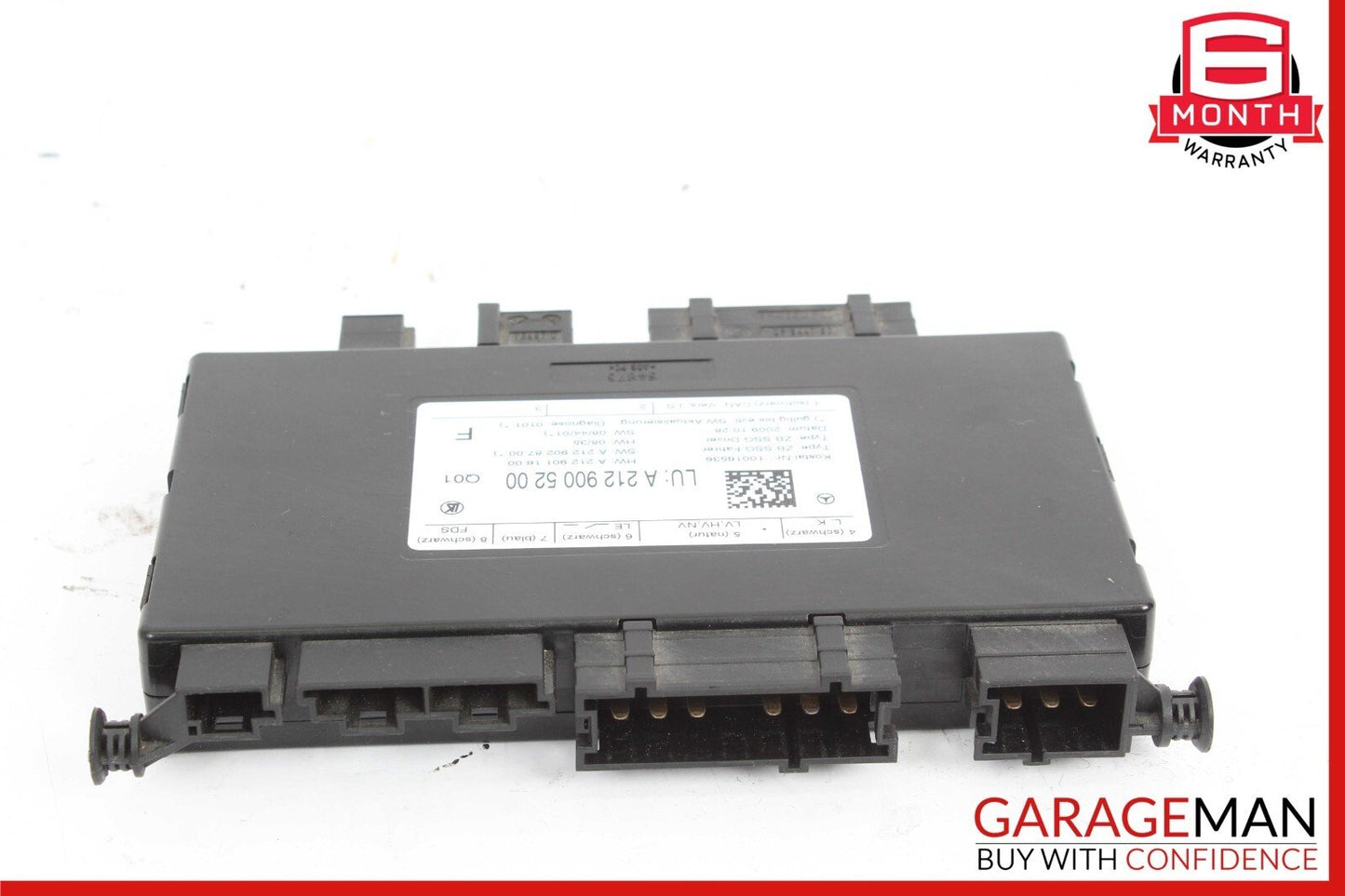 08-18 Mercedes W221 S550 SLK250 C250 Front Left Side Seat Control Module Unit