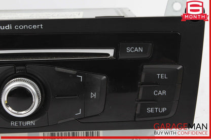 13-16 Audi A4 Dash Dahsboard AM/FM Radio CD Player Receiver 8R1035186Q OEM