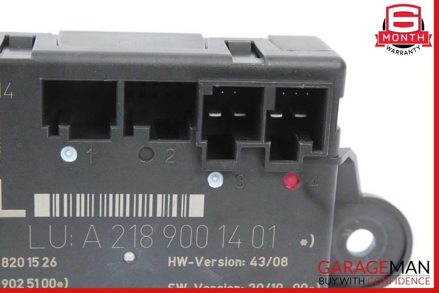 08-15 Mercedes W204 C250 Rear Left Driver Side Door Control Module Q1 OEM