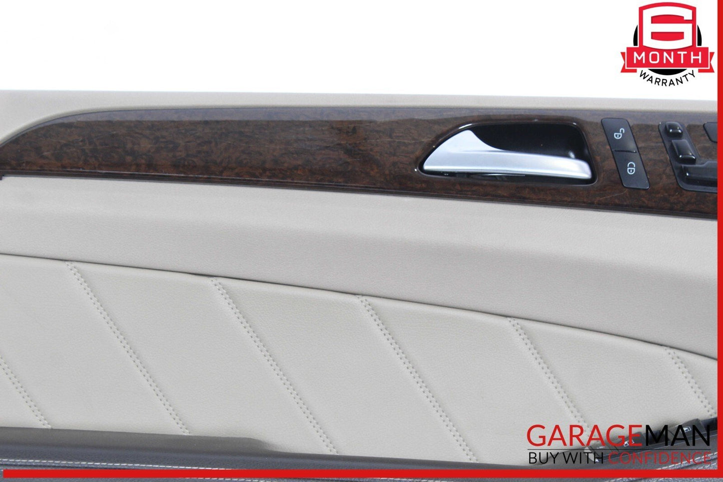 13-16 Mercedes X166 GL450 GL350 Front Left Side Interior Door Panel Assy OEM