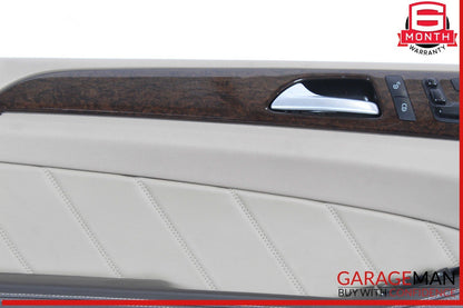 13-16 Mercedes X166 GL450 GL350 Front Left Side Interior Door Panel Assy OEM